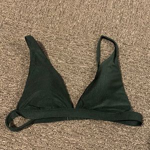 Aerie ribbed bikini top